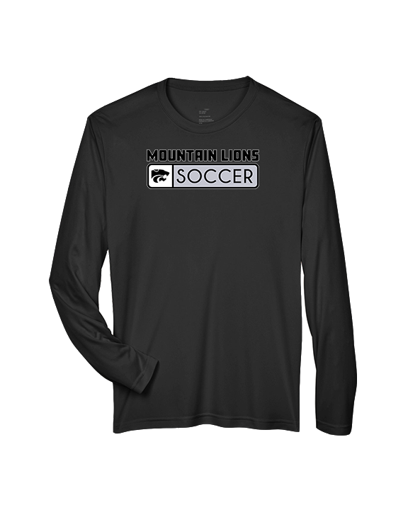 Mountain View HS Boys Soccer Pennant - Performance Longsleeve