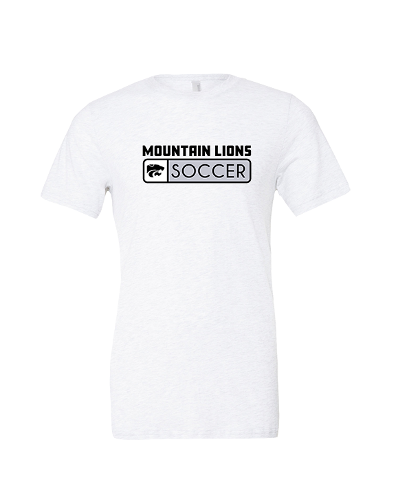 Mountain View HS Boys Soccer Pennant - Tri-Blend Shirt