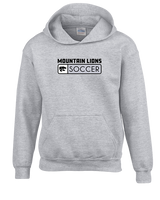 Mountain View HS Boys Soccer Pennant - Unisex Hoodie
