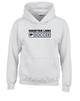 Mountain View HS Boys Soccer Pennant - Unisex Hoodie