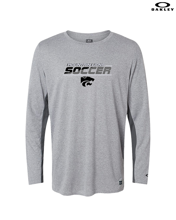 Mountain View HS Boys Soccer Soccer - Mens Oakley Longsleeve