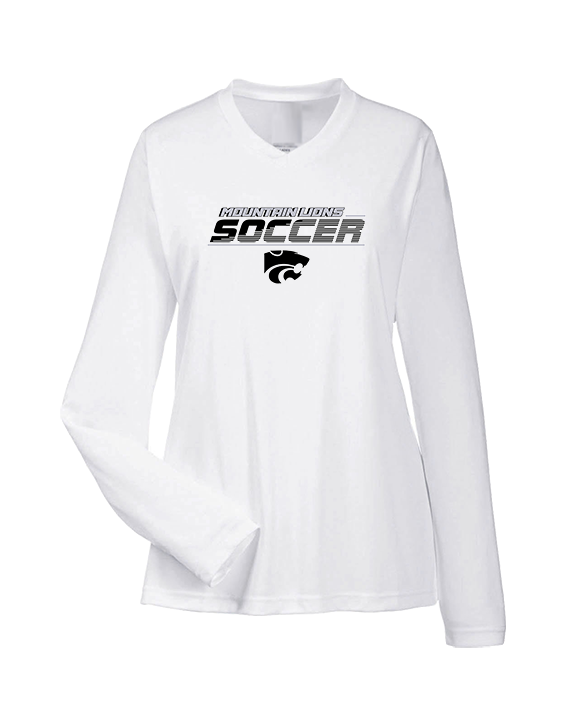 Mountain View HS Boys Soccer Soccer - Womens Performance Longsleeve