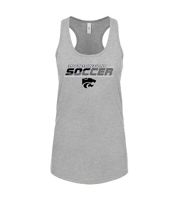 Mountain View HS Boys Soccer Soccer - Womens Tank Top