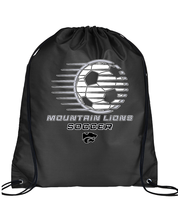 Mountain View HS Boys Soccer Speed - Drawstring Bag