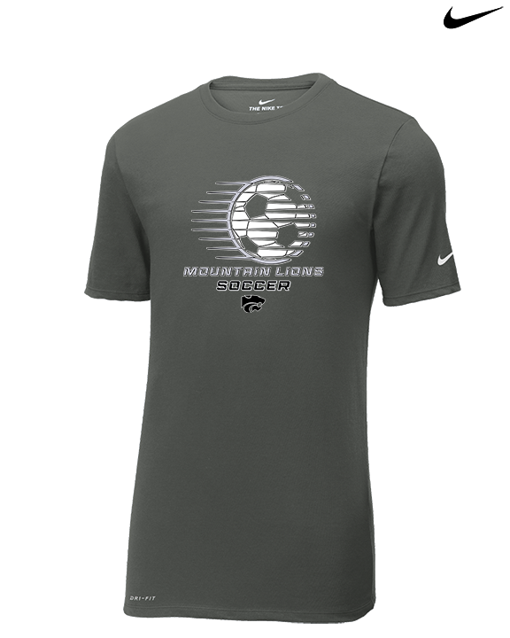 Mountain View HS Boys Soccer Speed - Mens Nike Cotton Poly Tee