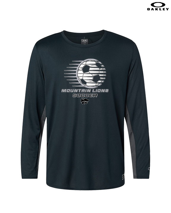 Mountain View HS Boys Soccer Speed - Mens Oakley Longsleeve