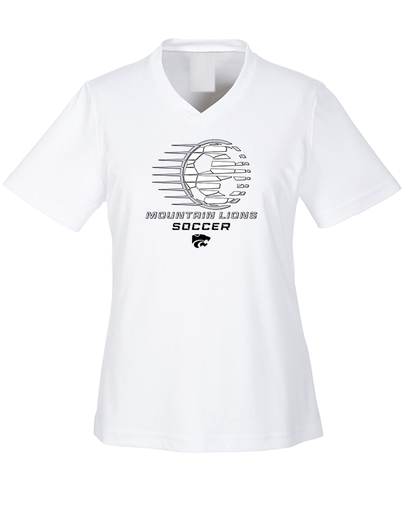 Mountain View HS Boys Soccer Speed - Womens Performance Shirt