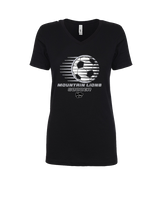 Mountain View HS Boys Soccer Speed - Womens Vneck