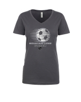 Mountain View HS Boys Soccer Speed - Womens Vneck