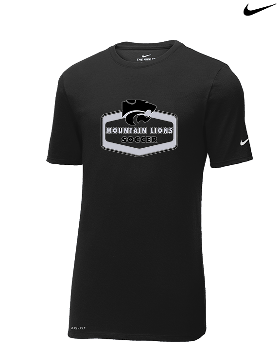 Mountain View HS Girls Soccer Board - Mens Nike Cotton Poly Tee