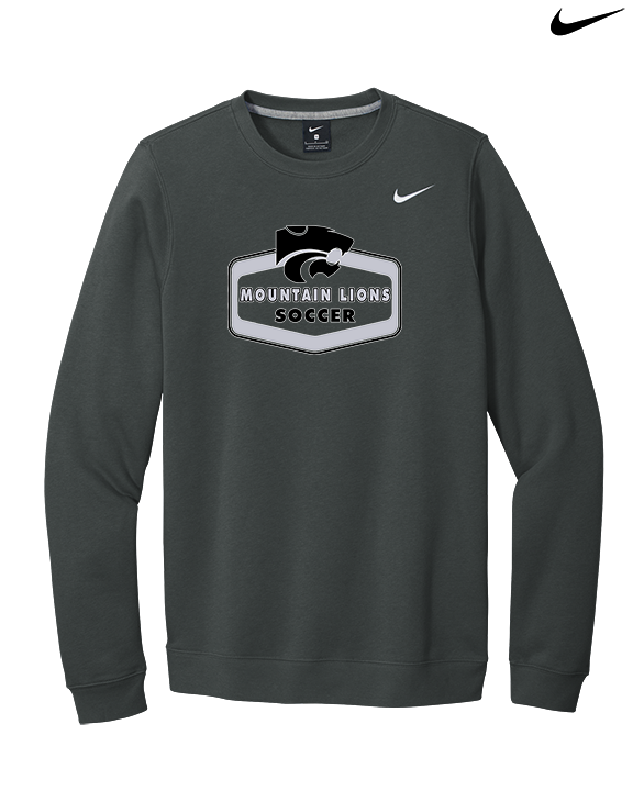 Mountain View HS Girls Soccer Board - Mens Nike Crewneck