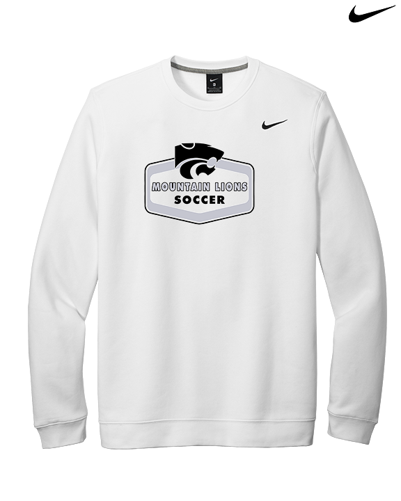 Mountain View HS Girls Soccer Board - Mens Nike Crewneck
