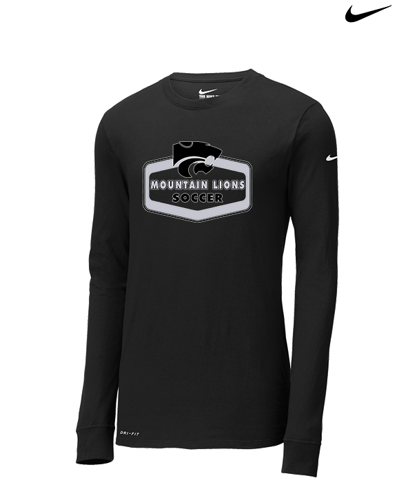 Mountain View HS Girls Soccer Board - Mens Nike Longsleeve