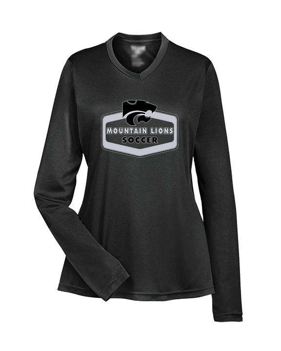 Mountain View HS Girls Soccer Board - Womens Performance Longsleeve