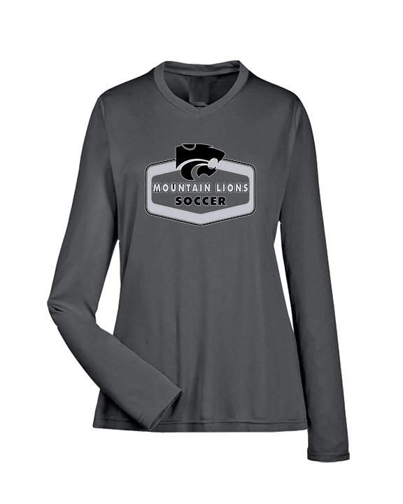 Mountain View HS Girls Soccer Board - Womens Performance Longsleeve