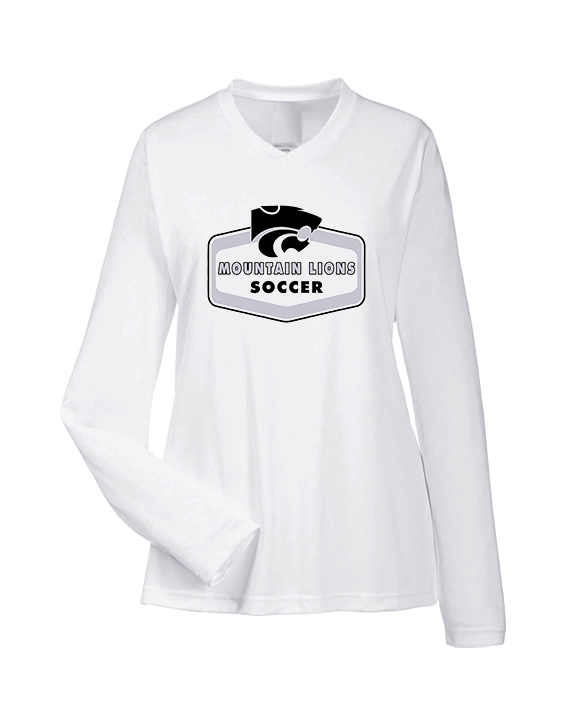 Mountain View HS Girls Soccer Board - Womens Performance Longsleeve