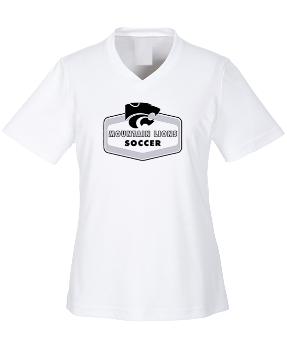 Mountain View HS Girls Soccer Board - Womens Performance Shirt