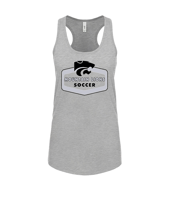 Mountain View HS Girls Soccer Board - Womens Tank Top