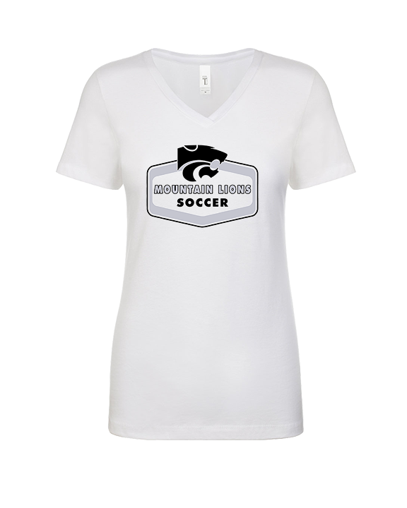 Mountain View HS Girls Soccer Board - Womens V-Neck