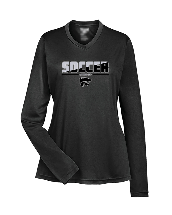 Mountain View HS Girls Soccer Cut - Womens Performance Longsleeve