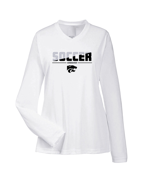 Mountain View HS Girls Soccer Cut - Womens Performance Longsleeve