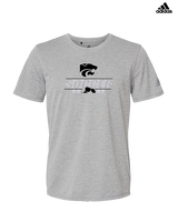 Mountain View HS Girls Soccer Lines 23 - Mens Adidas Performance Shirt
