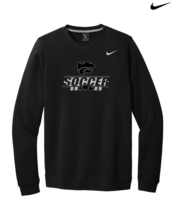 Mountain View HS Girls Soccer Lines 23 - Mens Nike Crewneck