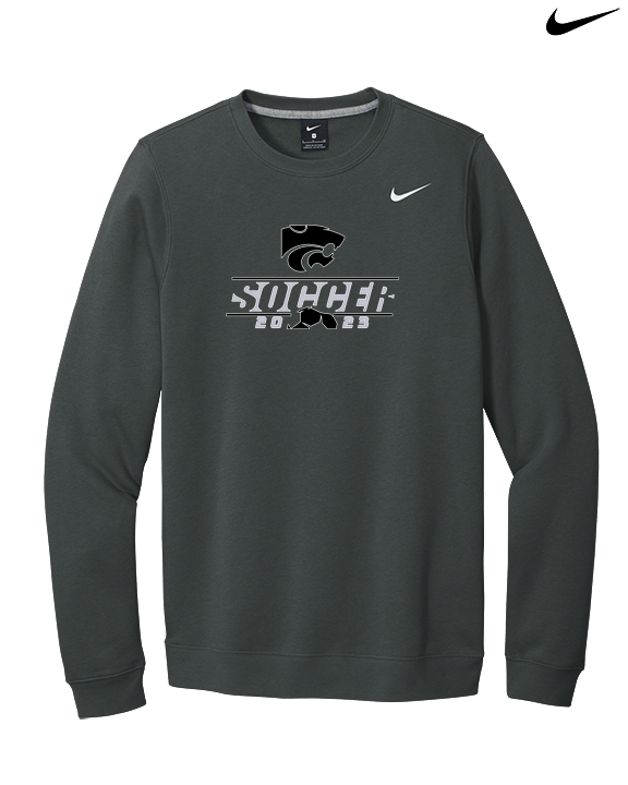 Mountain View HS Girls Soccer Lines 23 - Mens Nike Crewneck