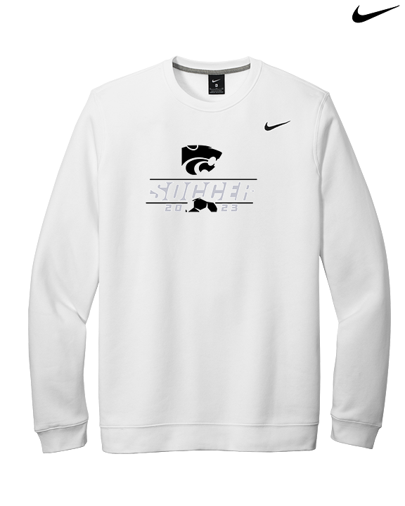 Mountain View HS Girls Soccer Lines 23 - Mens Nike Crewneck