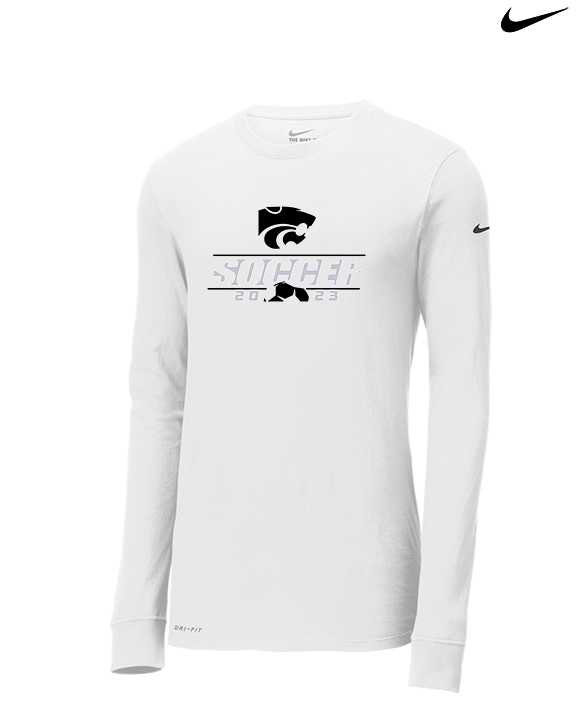 Mountain View HS Girls Soccer Lines 23 - Mens Nike Longsleeve
