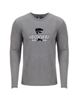 Mountain View HS Girls Soccer Lines 23 - Tri-Blend Long Sleeve
