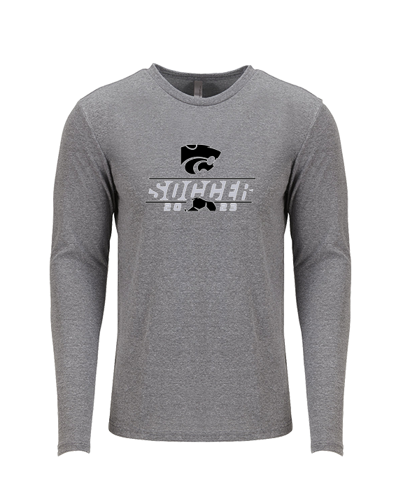 Mountain View HS Girls Soccer Lines 23 - Tri-Blend Long Sleeve