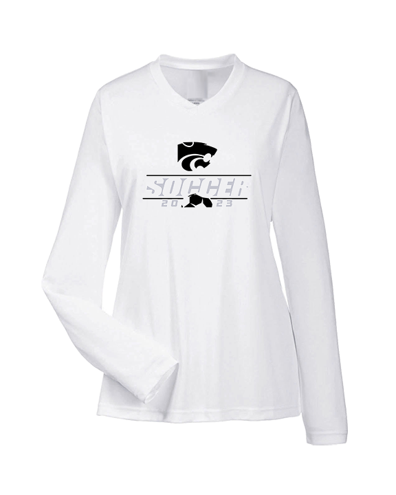 Mountain View HS Girls Soccer Lines 23 - Womens Performance Longsleeve