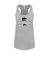 Mountain View HS Girls Soccer Lines 23 - Womens Tank Top