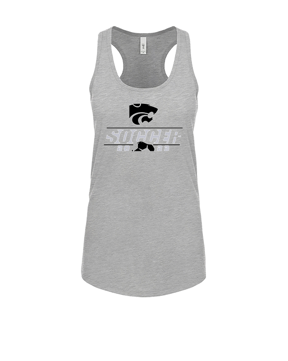Mountain View HS Girls Soccer Lines 23 - Womens Tank Top
