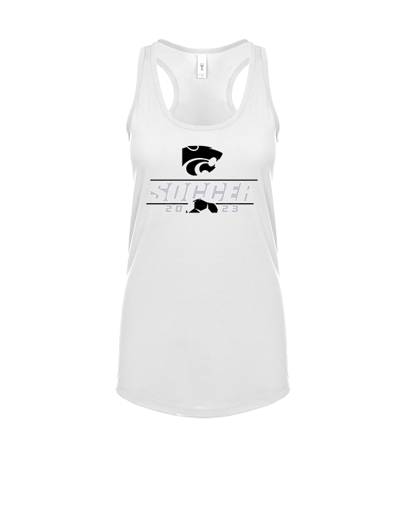 Mountain View HS Girls Soccer Lines 23 - Womens Tank Top