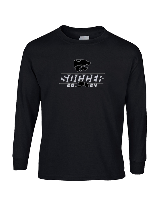 Mountain View HS Girls Soccer Lines 24 - Cotton Longsleeve