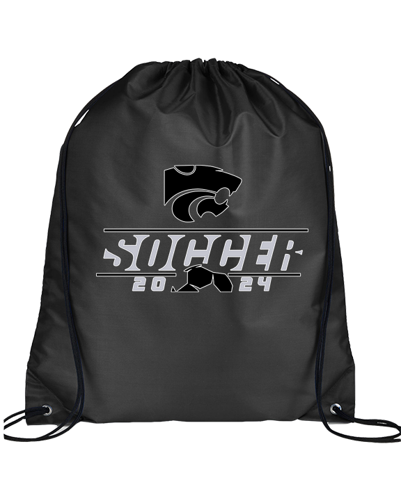 Mountain View HS Girls Soccer Lines 24 - Drawstring Bag