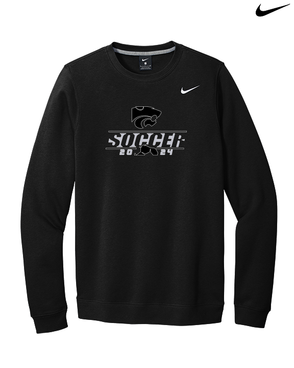 Mountain View HS Girls Soccer Lines 24 - Mens Nike Crewneck
