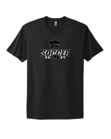 Mountain View HS Girls Soccer Lines 24 - Mens Select Cotton T-Shirt