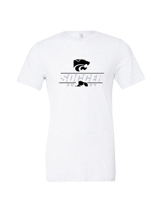 Mountain View HS Girls Soccer Lines 24 - Tri-Blend Shirt