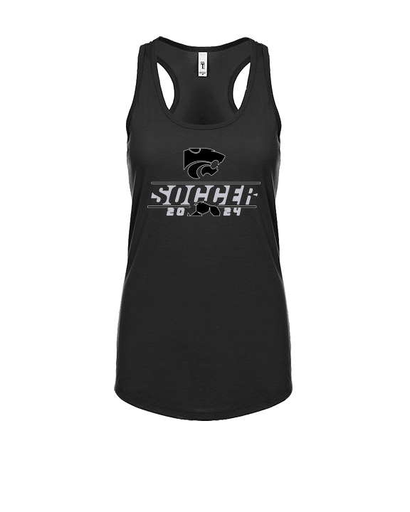 Mountain View HS Girls Soccer Lines 24 - Womens Tank Top