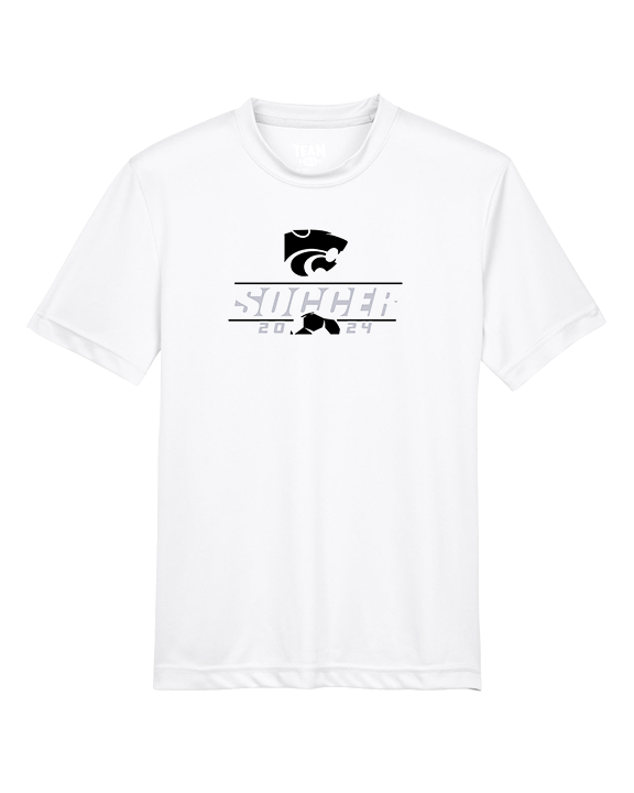 Mountain View HS Girls Soccer Lines 24 - Youth Performance Shirt