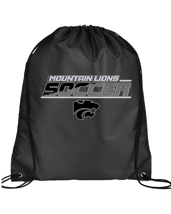 Mountain View HS Girls Soccer Soccer - Drawstring Bag