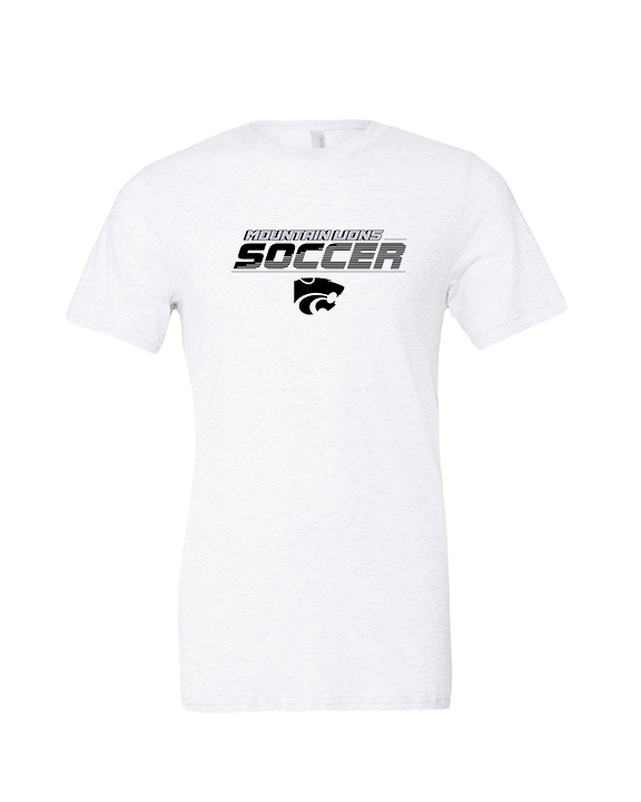 Mountain View HS Girls Soccer Soccer - Tri-Blend Shirt