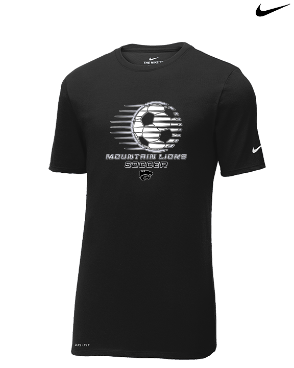 Mountain View HS Girls Soccer Speed - Mens Nike Cotton Poly Tee