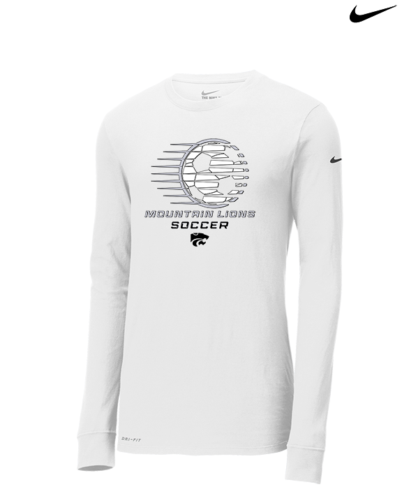 Mountain View HS Girls Soccer Speed - Mens Nike Longsleeve