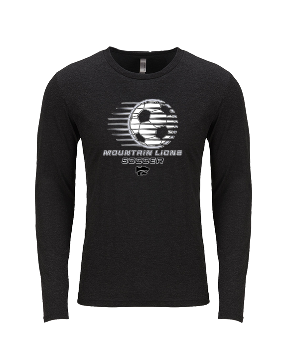 Mountain View HS Girls Soccer Speed - Tri-Blend Long Sleeve