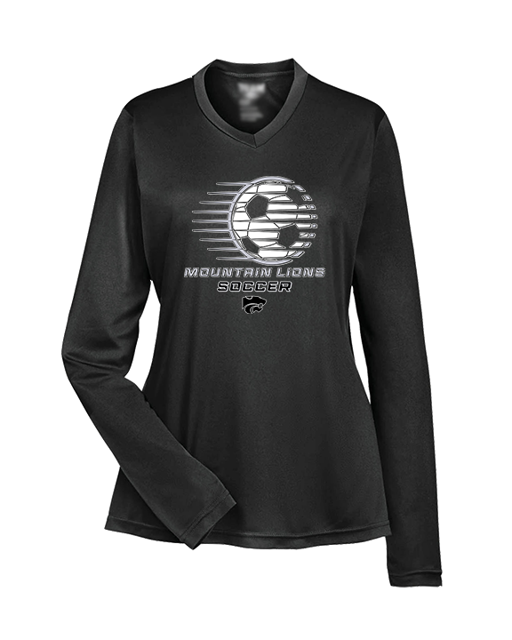 Mountain View HS Girls Soccer Speed - Womens Performance Longsleeve