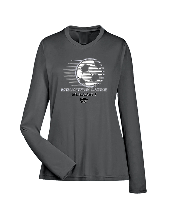 Mountain View HS Girls Soccer Speed - Womens Performance Longsleeve